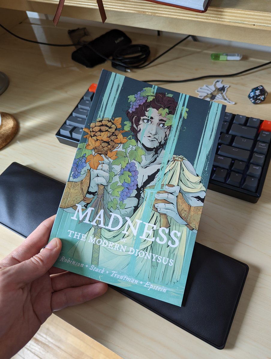 Got this beautiful book in the mail today. <a href="/gofishblues/">Nel Robinson</a> really knocked the art out of the park. Look at that cover!