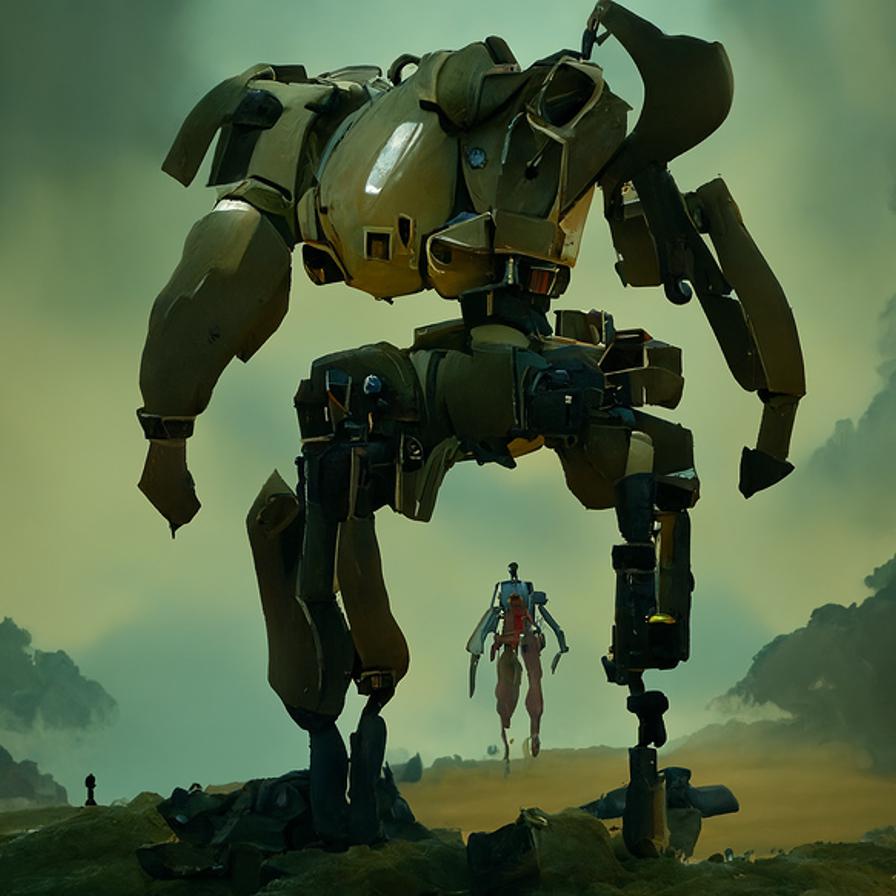 djhart1985's tweet photo. A batch of Mechs (2/3):

Drachen, gigantic mechanical vehicles, dominate the battlefields across the stars.

See more at: https://t.co/vMTP1xTsXJ

𝗪𝗮𝗻𝗱𝗲𝗿𝗶𝗻𝗴 𝗦𝘁𝗮𝗿𝘀

@nightcafestudio

#aiart #aiartcommunity https://t.co/4ICQMJOcFW