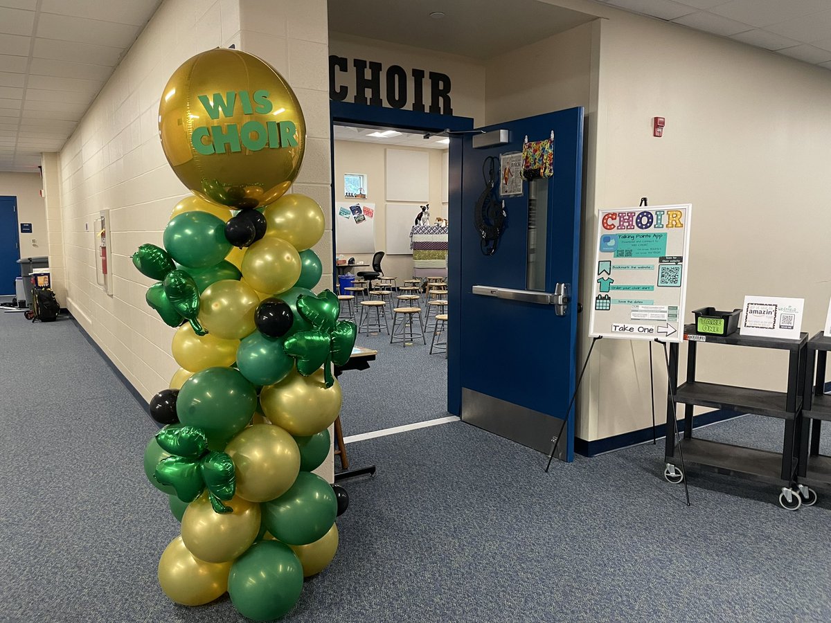 Welcome 2022-2023 school year. Choir is here to greet you for open house and see you next week at school! It’s not too late to sign up for choir tinyurl.com/WISchoir