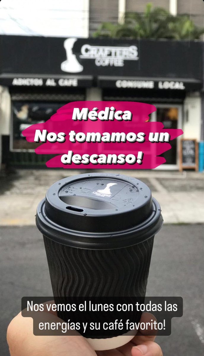Crafterscoffee1's tweet photo. Muy buenos días a todos , por acá les dejamos nuestros horarios para que puedan disfrutar de su café en estas fiestas de Agosto para los que descansan y para los que no pues nosotros también los acompañamos. 

#AdictosAlCafé ☕
#ConsumeLocal 🇸🇻 https://t.co/2DtvF3Eiu6