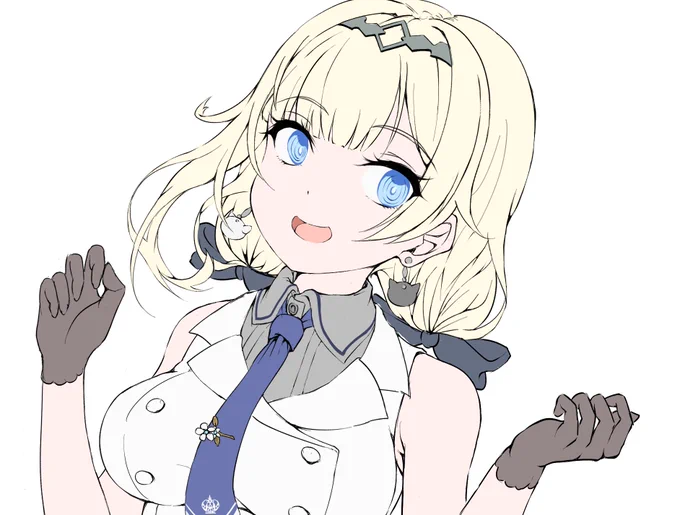 #wip  新衣装エマたそイイ感じになりそうな予感…(*'ω'*) 