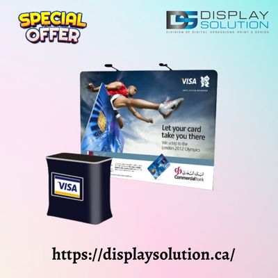 Displysolution's tweet image. We have unrivaled service on every single #portabletradeshowdisplays we sell, You won't be dissatisfied with our selection of event #displaybooths and #tradeshowdisplays.
Visit Us :
E-mail: sales@displaysolution.ca
Website:displaysolution.ca