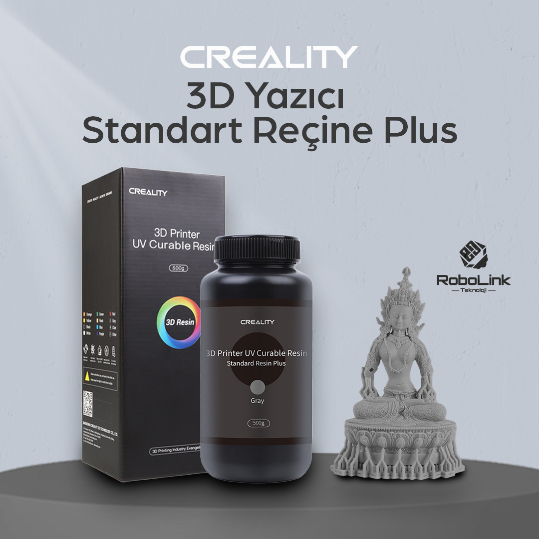 Yüksek kalitede daha pürüzsüz baskılar alabileceğiniz Creality Standart Reçine Plus serisi sizi bekliyor. 🚀

robolinkmarket.com/filament

#robolinkmarket #robolinkteknoloji #projebaşlasın #creality #crealityrecine