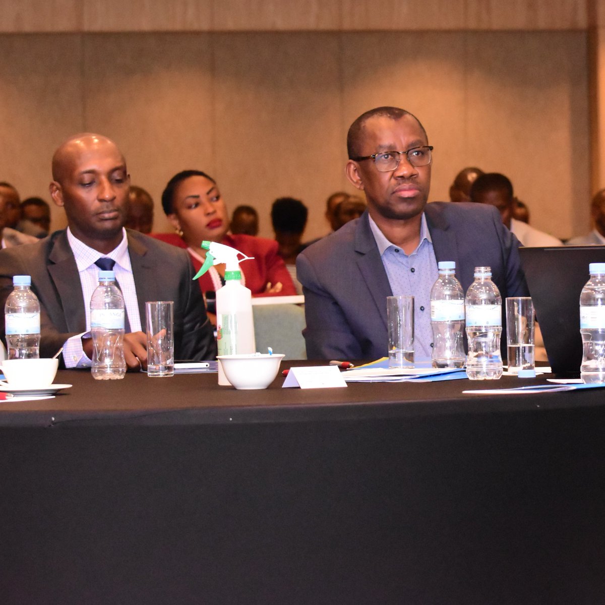 rrainfo's tweet photo. Happening now: RRA Research Day inauguration, graced by Hon. @richard_tusabe, Minister of State in charge of National Treasury alongside RRA's Commissioner Gerenal, @ruganib. 
Theme: "Enhancing the research culture in RRA". https://t.co/93RCMiBMVq