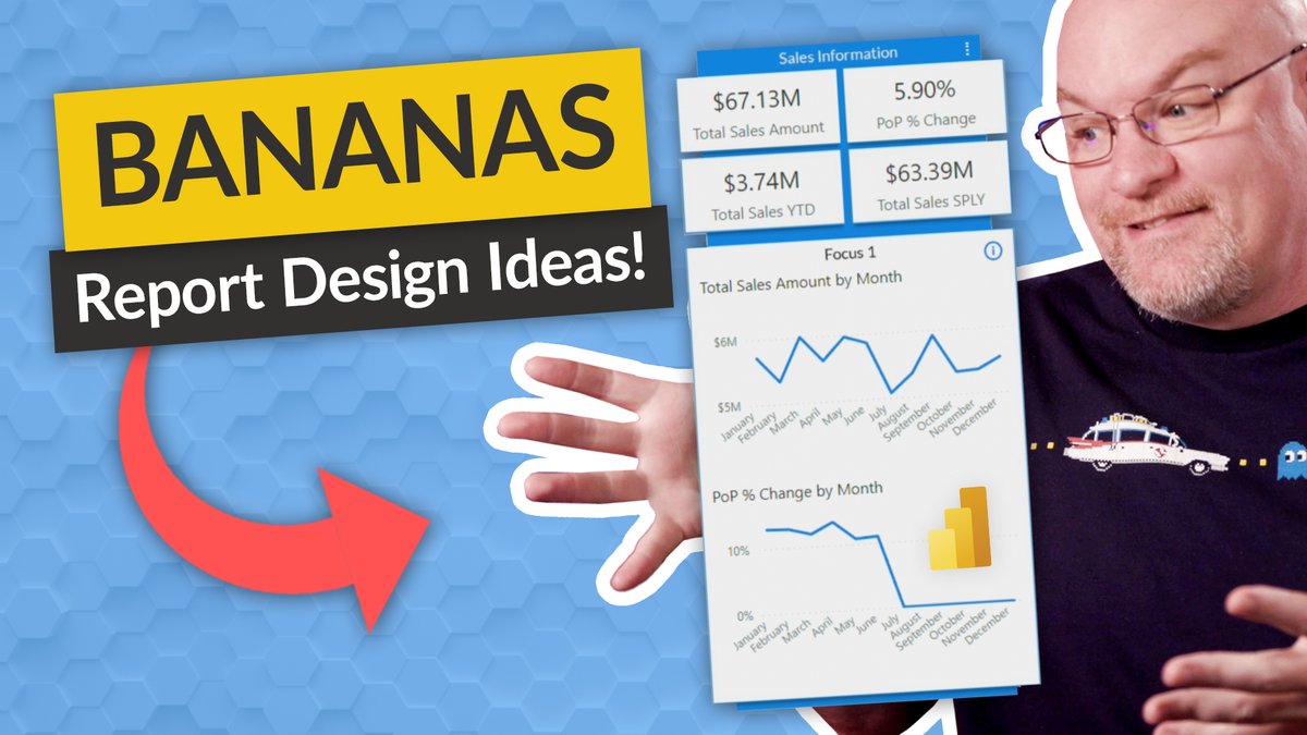 GuyInACube's tweet photo. There are many things you can do in a #PowerBI report that aren't super complex. Here are a few ideas to get you thinking! If @awsaxton can do this, you definitely can! Shout out to @ChrisHamill17 for this design!

Watch on YouTube - https://t.co/33EnOftemi https://t.co/694KXojOCa
