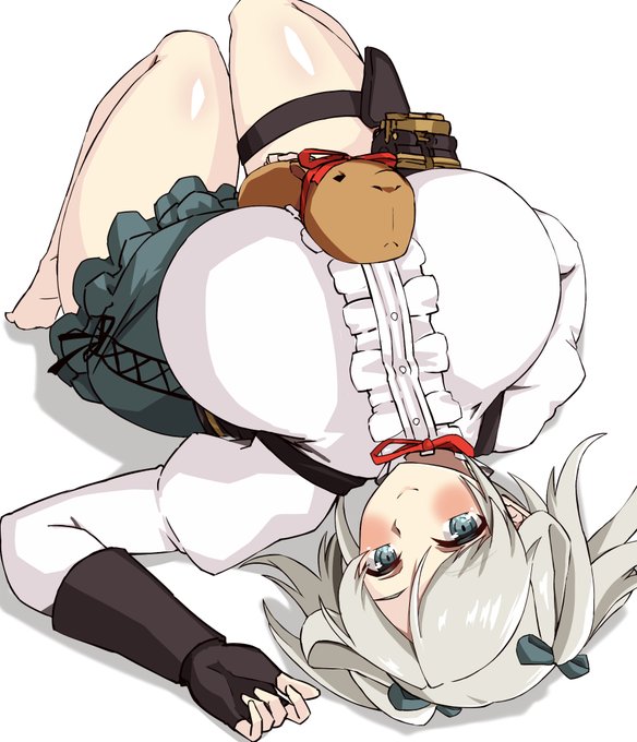 シエルとカルビで練習(ゴッドイーター2、ゴッドイーター2レイジバースト)。 