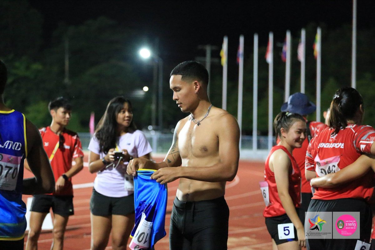 #หนุ่มน้อย นักกรีฑา จากกีฬามหาวิทยาลัยอาเซี่ยน ยั่วๆ