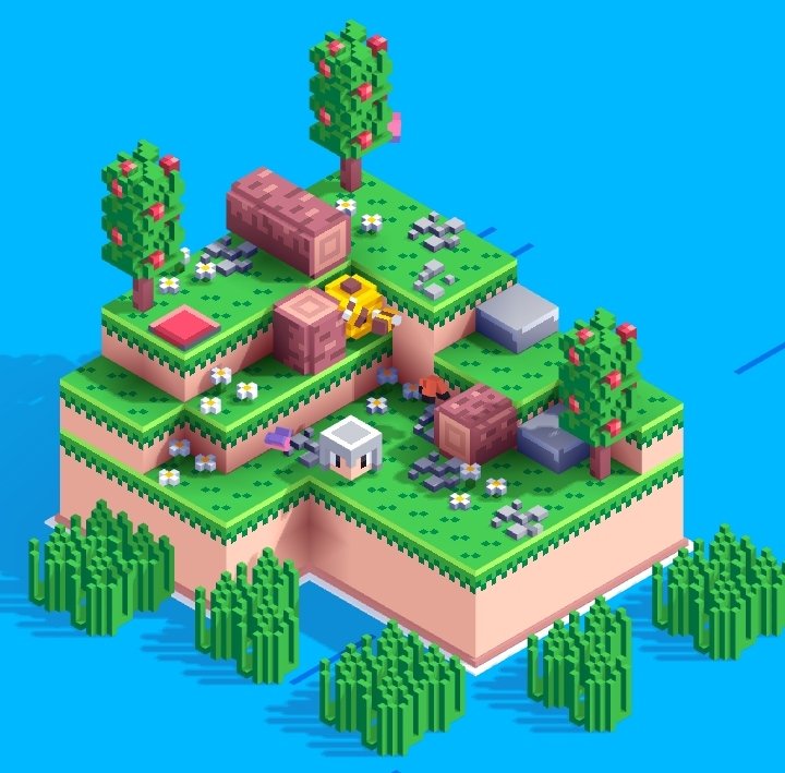 WolfGam26552914's tweet photo. Forest Stage 2 #fancade #gamedev #IndieGameDev #art #voxelart #creatinggames @MartinMagni https://t.co/qMnpWK79rU