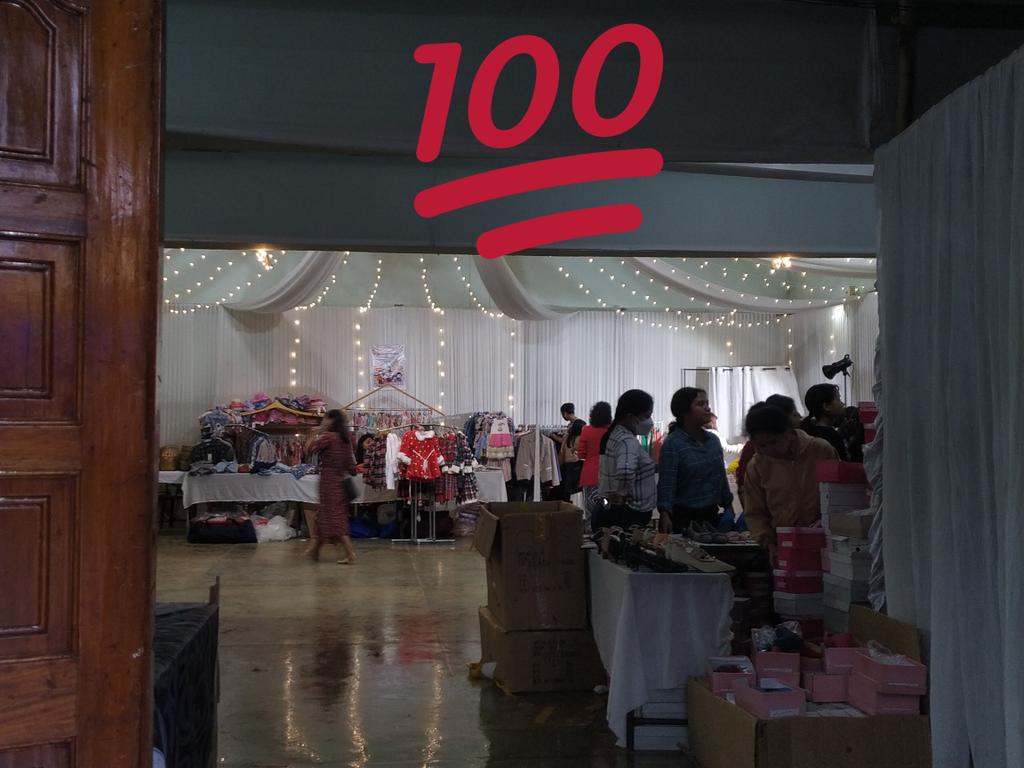 daiaphira1's tweet photo. All Saints' Hall Today. https://t.co/r5AQugDl5e
