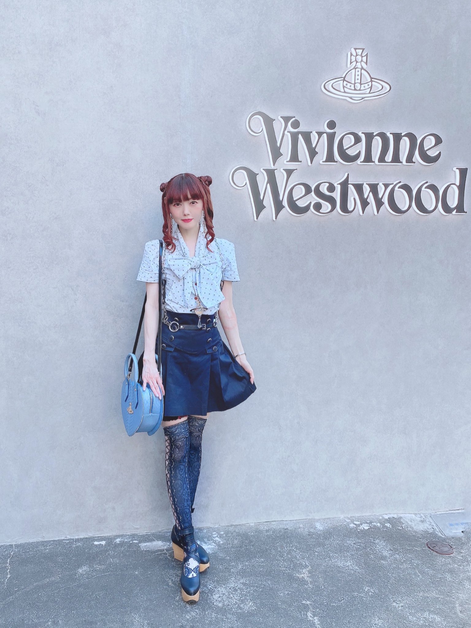 VivienneWestwood ヴィヴィアン スカート ブルーマック
