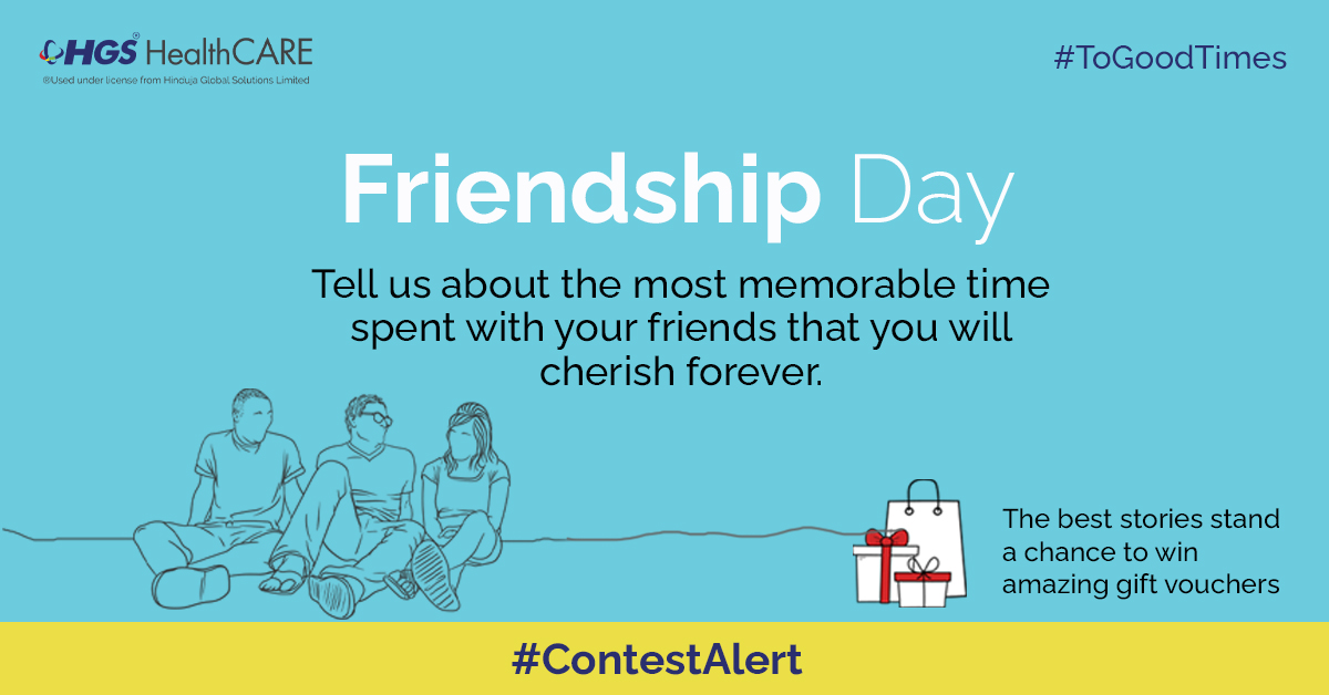 SagilityHealth's tweet photo. To participate, like, and share this post on your story, tag your friends, and share your most memorable pictures/videos with them. Use the hashtag #ToGoodTimes​. 

#HGSHealthcare #ToGoodTimes #FriendshipDay​ #ContestAlert https://t.co/mOPFFPKd2U