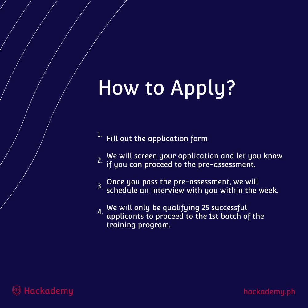 hackademyph's tweet photo. Hackademy is back to hack — now offering the best free training programs in computer science in its mission to enrich more Filipino talents to be globally competitive in the digital world 🚀 https://t.co/zS4jdRye6e