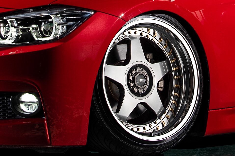 BMW F31 Touring SSR Professor SP6 Under 18inch TITAN SILVER GOLD