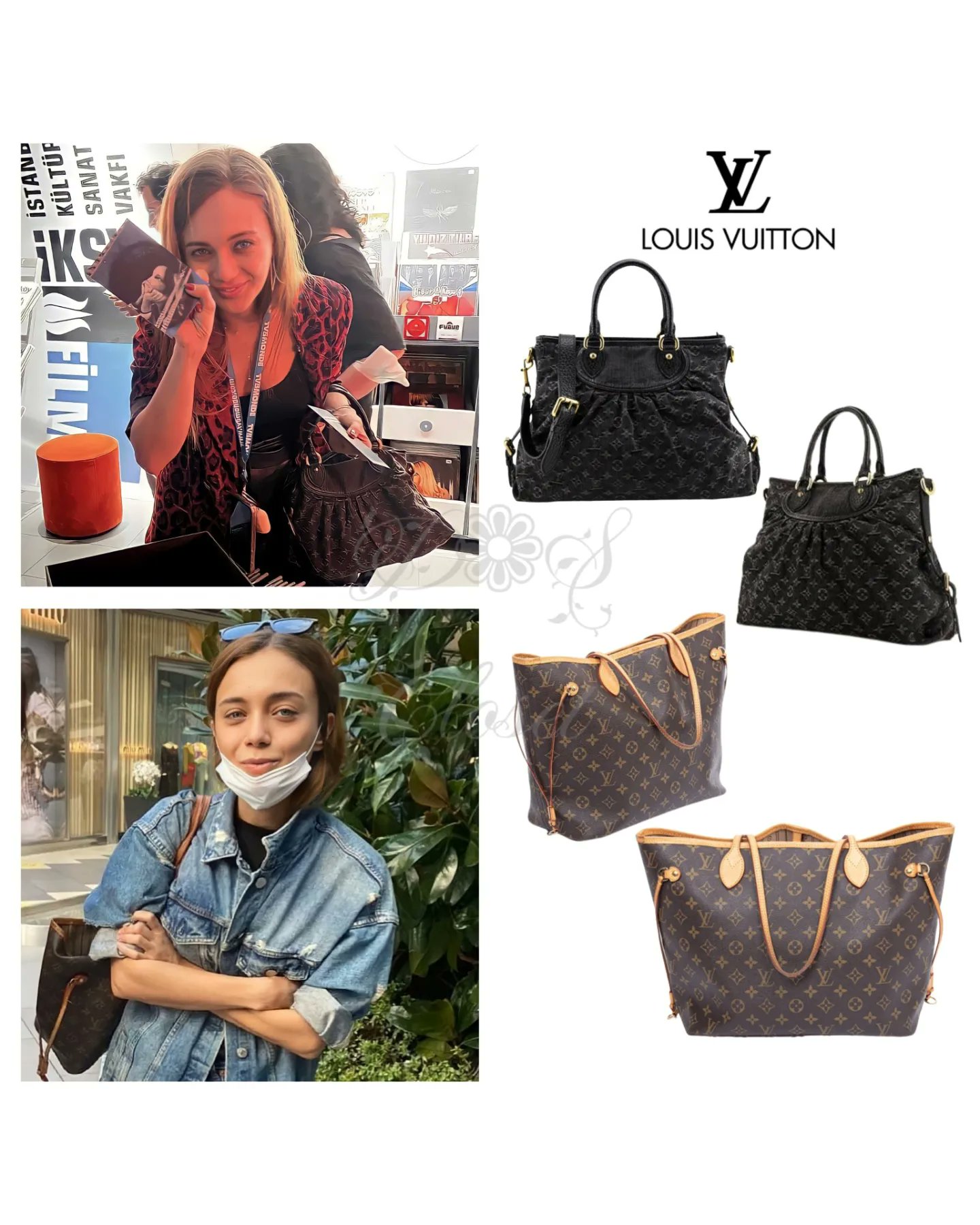 Louis Vuitton, Bags, Louis Vuitton Monogram Denim Celebrity Neo Cabby Mm