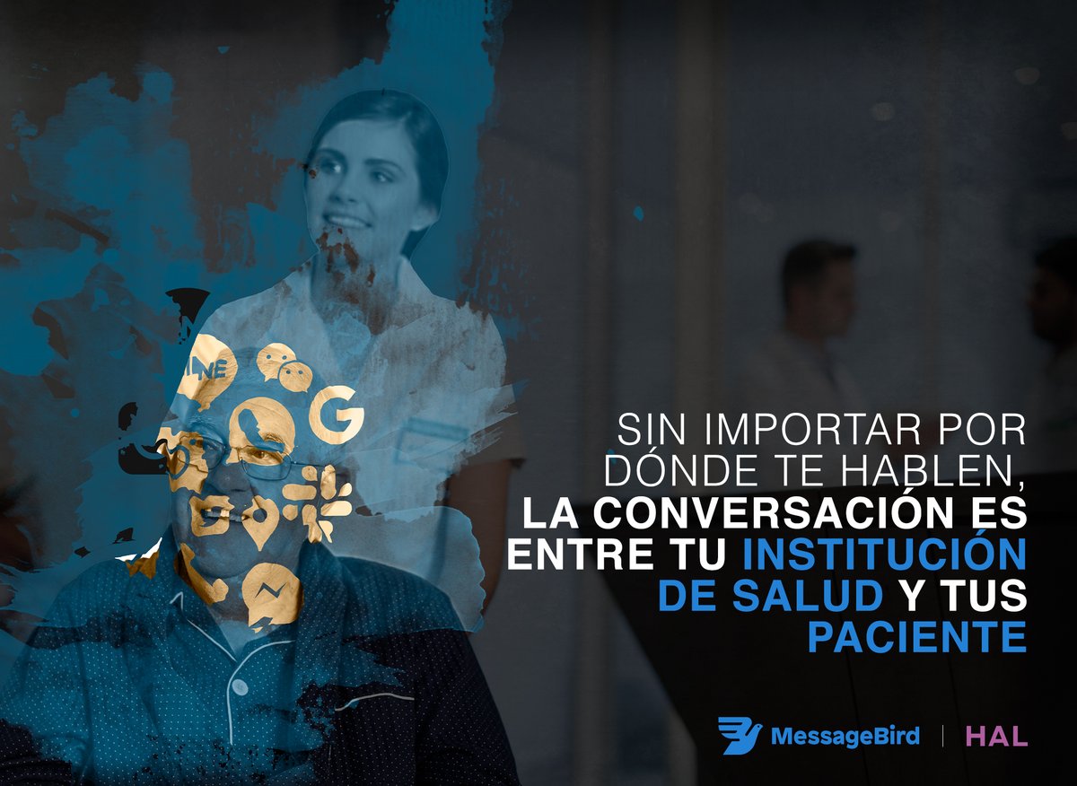HALCompany's tweet photo. ¿Sabías que hablar con tus pacientes puede ser tan amigable como hablar con un amigo? 🙂

Con #MessageBird podrás automatizar respuestas adecuadas con inteligencia artificial, no importa por qué medio se contacten con tu institución. 👇 https://t.co/MsiD2qqbUF https://t.co/MSho7JfTky