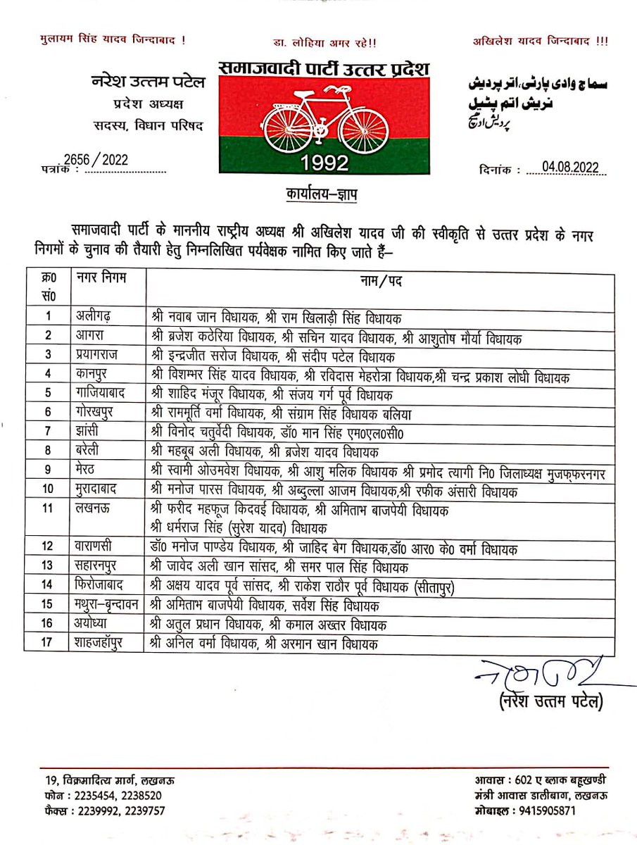 Samajwadi Party (@samajwadiparty) on Twitter photo 
