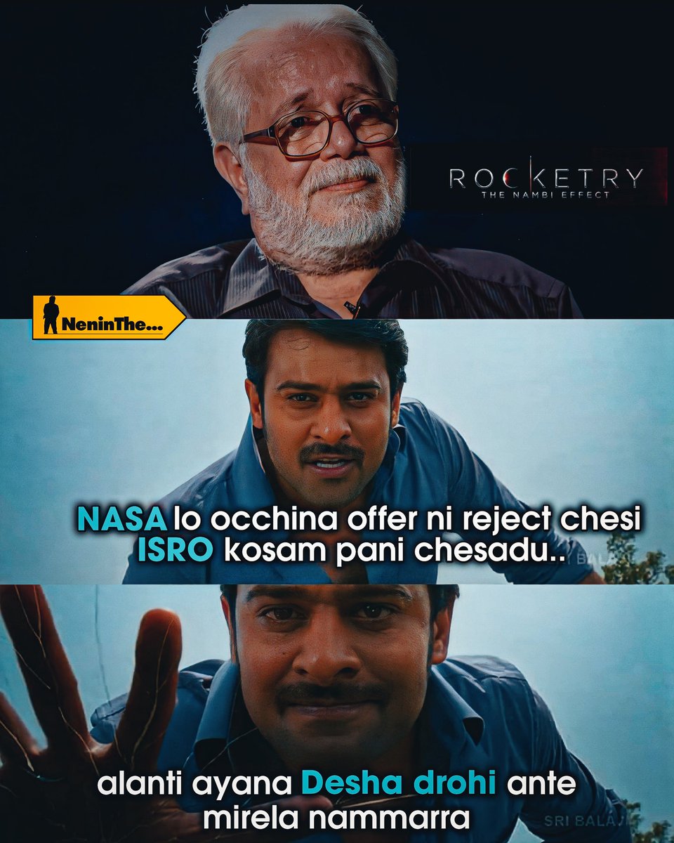 Aa scene 😢 n Movie 💥👌

@CharaN__RTF @KHrudhay @Ravannafan26 @ActorMadhavan @Rajsince01 @venkey20042 
@MASS_99_9 @Yashu06950793 

#RocketryTheFilm #RocketryOnPrime #RocketryTheNambiEffect #Madhavan #NambiNarayanan