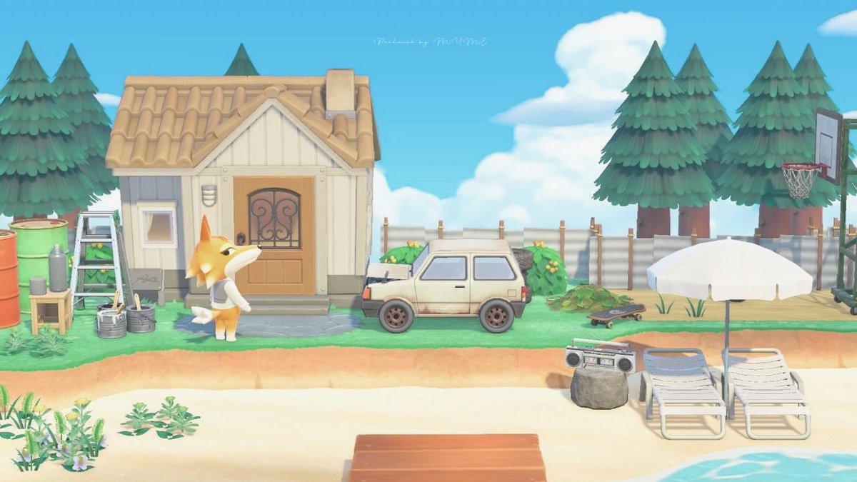 チーフの別荘『仲間と集うガレージ空間』

夏らしく⛅️🌻🏝

#あつ森 #AnimalCrossing #ハピパラ