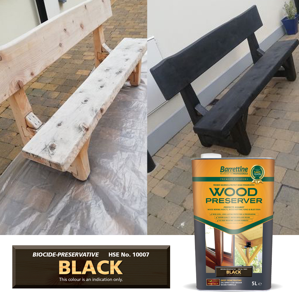 BarrettineP's tweet photo. We recently recommended our Wood Preserver to a customer who was looking for a high level of protection for his hardwood bench which had grown mould spores. Here's the before and after, looks great! 
View product 👉 https://t.co/hNhvWfBQKI https://t.co/7ivviHYZ6c