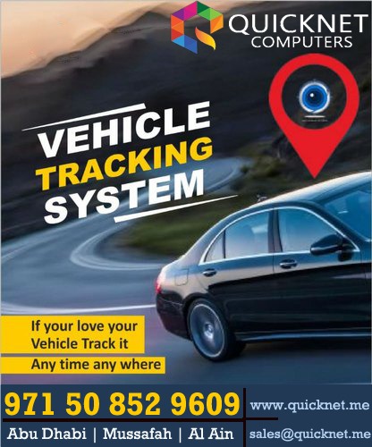 quicknet_me's tweet image. Quicknet Computers provide vehicle tracking system in abu dhabi. GPS vehicle tracking system and installation service. Contact Now : +971 50 852 9609 Website :quicknet.me #quicknetcomputers #quicknetabudhabi #quicknetsecuritysolutions #gpsservice #gpsdevice