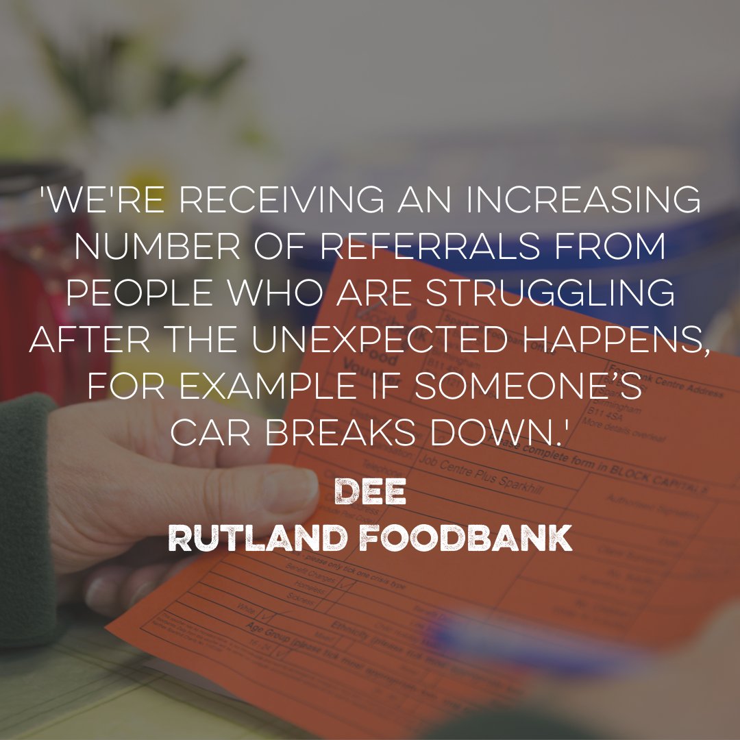 If you live in a rural area, having a car isn't a luxury, it's a necessity.

How do you take the kids to school or get to work if you cannot afford to fix your car?

Food banks are seeing more people facing difficult decisions between food and transport. This isn't right ⤵️