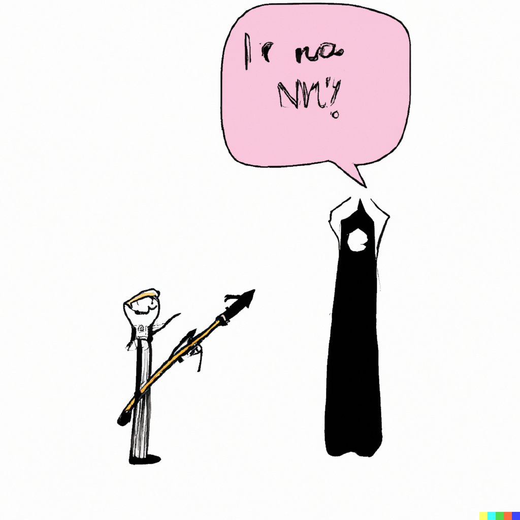 ShittyShitcoins's tweet image. It's @gszouz bday!
So we sent one of his @isboredagain NFT's to The OtherShit, and turns out there's another dimension where WE are the ones threatening Death (and scaring her to the point she can't even properly speak)🥳
#OtherShit 
opensea.io/assets/ethereu…