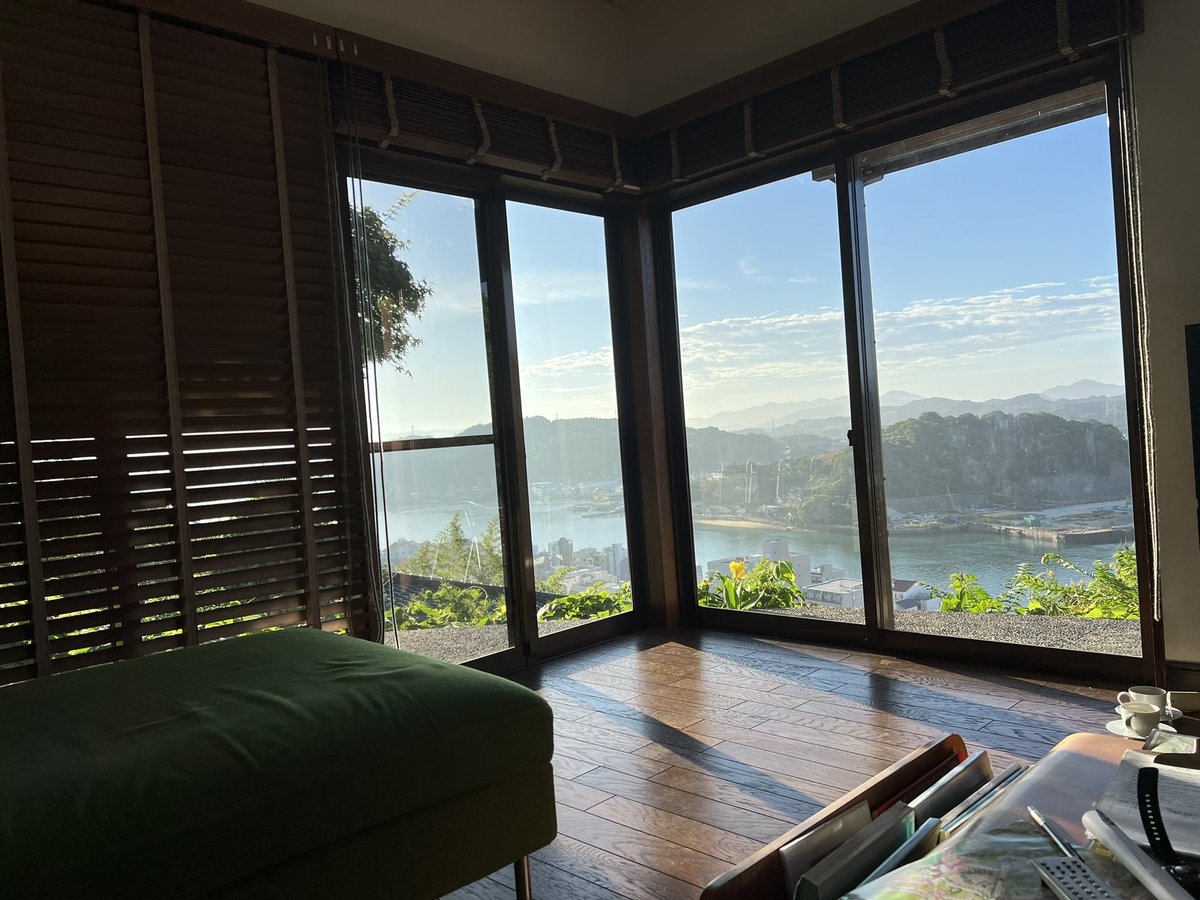 pruppuuuuu4649's tweet image. ちょっと早い夏休み😚✨
お借りした一棟貸しのオーナーさん、
サーファー🏄さんだった😆🤟✨
バイクも好きみたいで話しが弾む
類は友を呼ぶね〜
#theendlesssummer