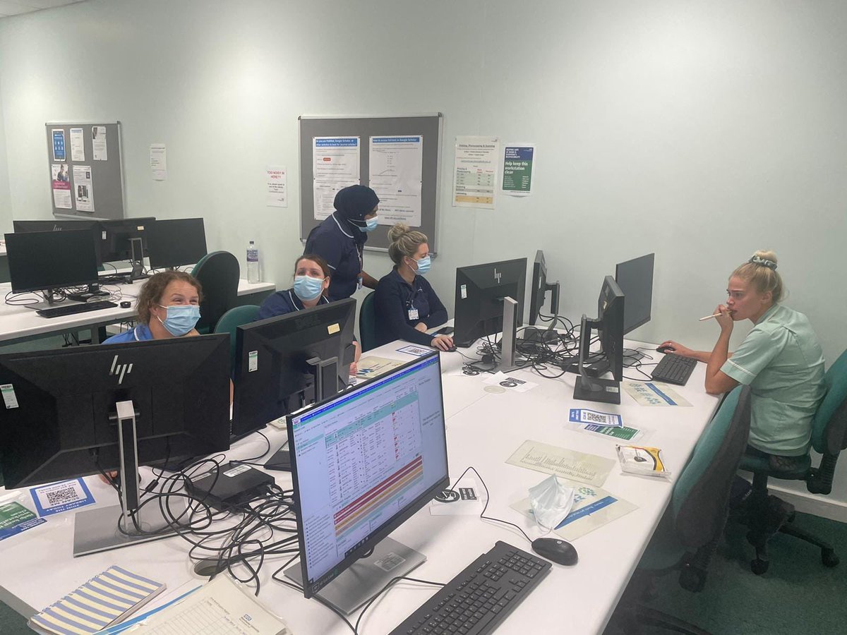 Some of our staff attended the 🐝 H I V E Masterclass 🐝 this morning &amp; we highly recommended it! 

We used the playground to simulate admitting patients ⏰
 
<a href="/JohnHil84339526/">WTWA Matron for HIVE, MFT</a> <a href="/karenklmmoore/">Karen Moore</a> <a href="/mrs_flatley/">rachel flatley</a> <a href="/Caroline0511/">Caroline wilson</a> <a href="/brobbin_jill/">Jill Brobbin</a>