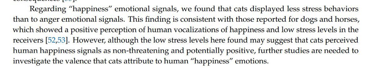 emollick's tweet image. No pressure, but dogs, horses, &amp;amp; goats have all been proven to be able to read your facial expressions. And they prefer it when you look happy 🐶🐐🐴

Cats also can read your expressions, but it isn't that clear that they care whether you are happy (they don’t like you angry) 🐱