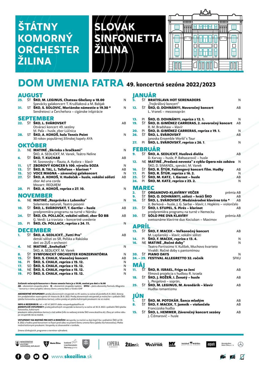 TheChalkmeister's tweet photo. Marvellous to be back with my Slovak musical family, The Slovak Sinfonietta, for 5 wonderful concerts this coming December. Let’s hope that the coming season for us all as freelance musicians runs just a little more like normal. #livemusic #LoveSlovakia #conductorslife https://t.co/CHoeBNKZF5