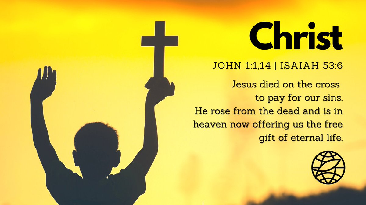jbsorensen's tweet photo. Jesus died on the cross to pay the penalty for our sin. And then He rose from the dead, and He is in heaven now, offering us the free gift of eternal life. This gift is received by faith!

#ShareLifeToday #Evangelism #HandPresentation https://t.co/FW0wEPN8jj