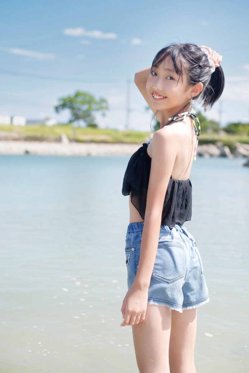 紗良ちゃん。 #紗良 (2022/8/4 夏休み撮影会＠岡山/玉野・田井みなと公園)