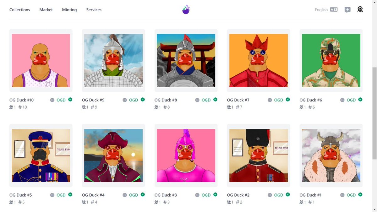 mygemify's tweet photo. 'Original GemDucks' is now listed on @MintedVodka  
https://t.co/a8EPdpgvWe https://t.co/OodYZU648c