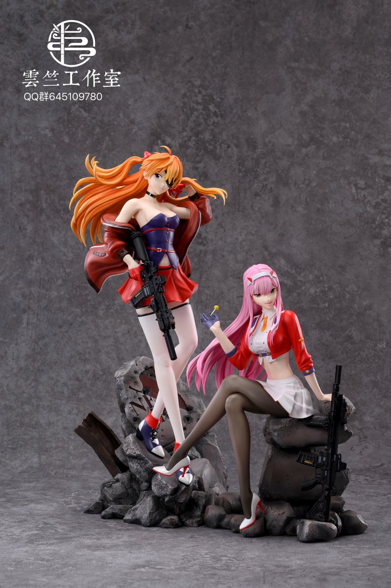 i.HS toys on Twitter "🎁YL Studio Asuka & Zero Two Measurement Asuka