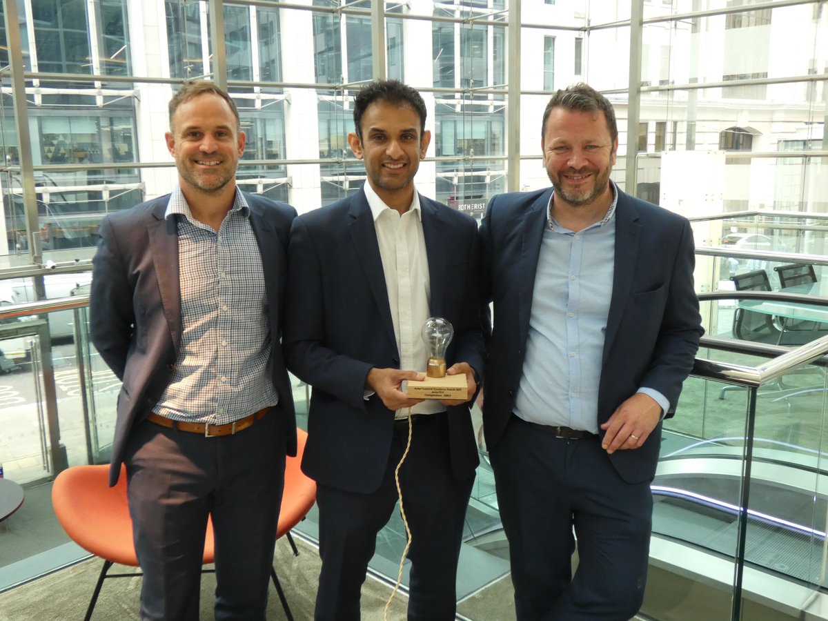 avivaplc's tweet photo. 🏆 Congratulations to our Automation team for their recent win at the @KofaxUKI  Customer Excellence awards. 

They won the Changemakers award for their Fraud Optical Character Recognition Solution which helps detect fraud early. 

Well done team.👏 https://t.co/nQiQxkrjPt