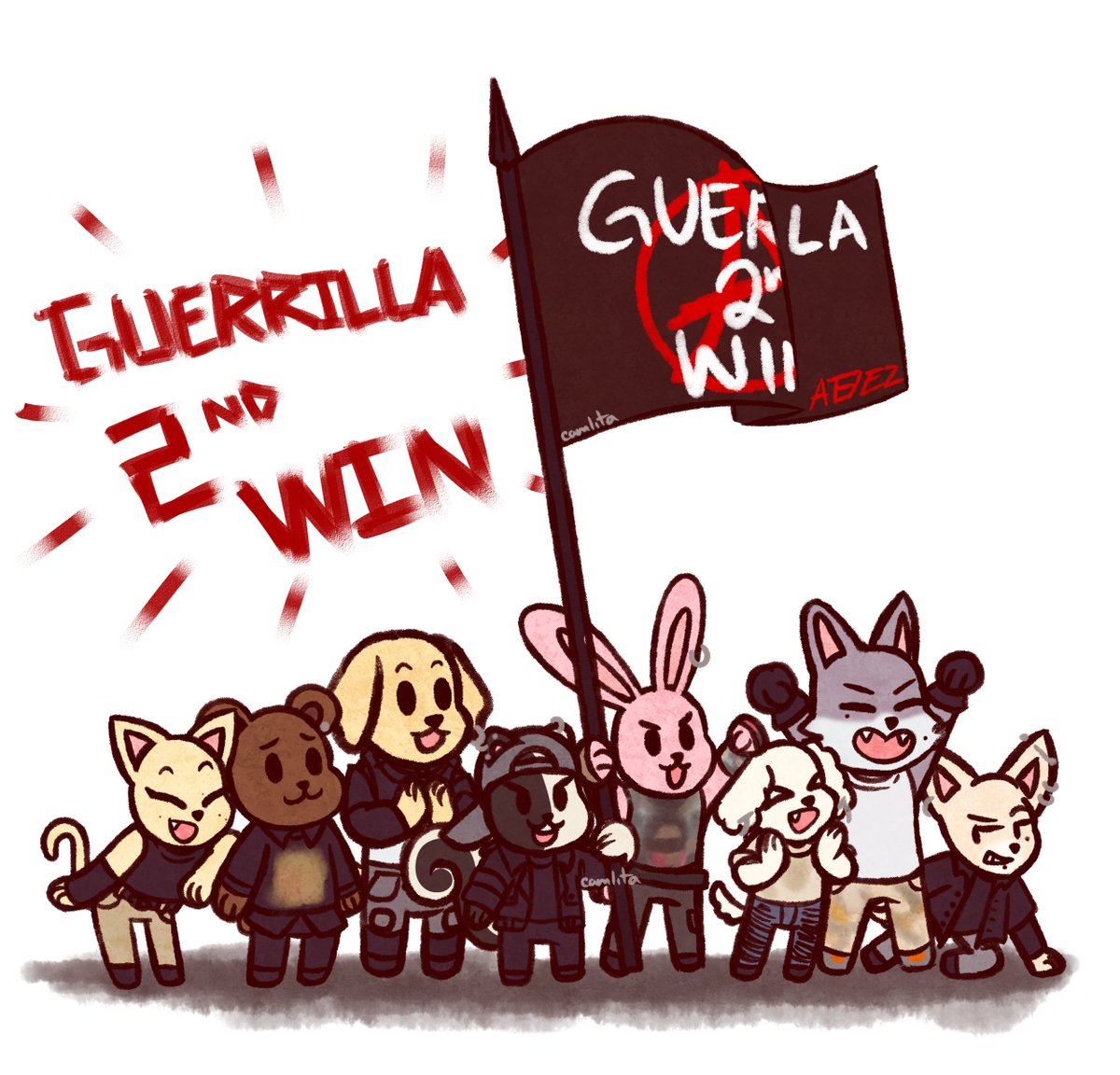 We got two wins for our boys and we are going to collect more 🥳🥳🥳

#ATEEZ #ATEEZfanart #Guerrilla1stWin #Guerrilla2ndWin #Guerrilla #8WinsMakes1Team