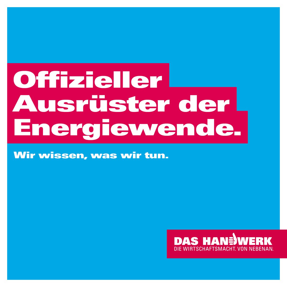 #NRWspartEnergie – Handwerk hilft: Land und #NRWHandwerk haben verabredet, darauf hinzuwirken, dass Fachbetriebe bei Einsatzterminen in Haushalten ihre Informations- &amp; Beratungskompetenz für niederschwellige Einspartipps proaktiv weitergeben  
wirtschaft.nrw/energiesparen <a href="/EhlertInfo/">Andreas Ehlert</a>