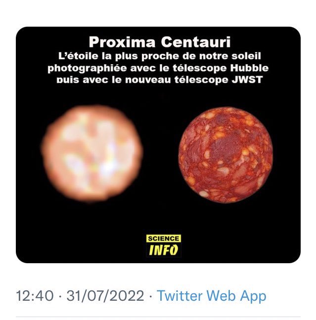 lebisonteint's tweet photo. @EtienneKlein @LePoint Vous oubliez de préciser que cette blague venait de @Scienceinf0 qui a posté cette image 5 heures avant vous. Pas très honnête. https://t.co/0fUyxkw9Ia