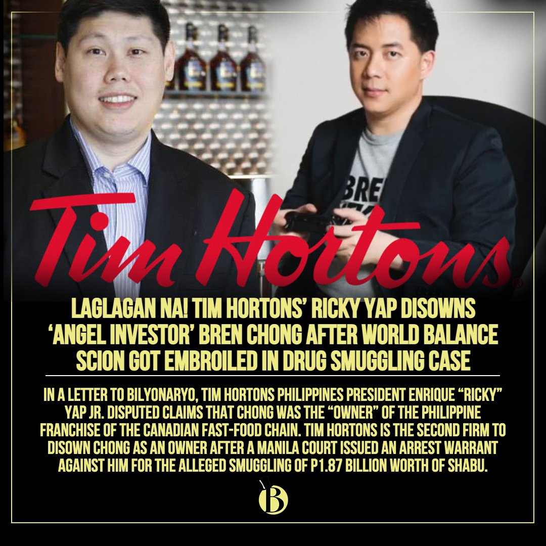 Kahit delayed ang ROI! Rickie Yap to build 80 more Tim Horton