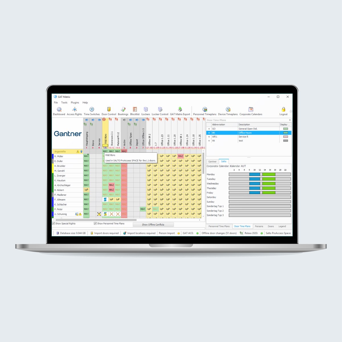 Thanks to the latest version of the GAT Matrix 5.0 software, the strengths of the battery-operated SALTO products and the wired GANTNER access control become an integrated, powerful solution. Learn more: bit.ly/3vGk93X

#GANTNER #accesscontrol #accesscontrolsystem