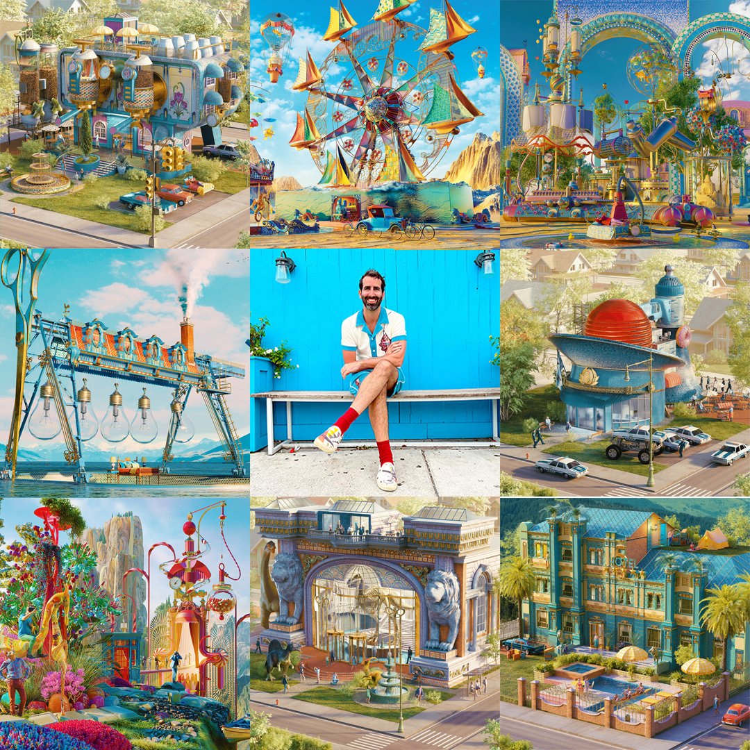 yes, my work is very complex and detailed, it is also very whimsical and I hope you smile when you look at each of them 😉

#NFTCommunity #nfts #nftcollectors #nft #nftdrop #surrealism #portfolioday <a href="/SuperRare/">SuperRare</a> <a href="/niftygateway/">Nifty Gateway Studio</a> <a href="/designcollector/">Designcollector 2003</a>