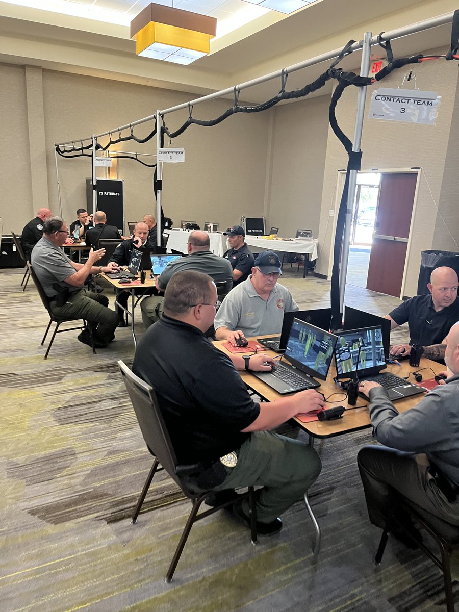 C3Pathways's tweet photo. The C3 Pathways Team is in Killeen, TX this week providing the 3-Day Active Shooter Incident Management Advanced course. Thank you City of Killeen, Texas Emergency Management, Police, and Fire Departments for hosting! @TEEX_NERRTC @alerrtcenter @CityofKilleen @KilleenPD https://t.co/V4XcnA5pNM