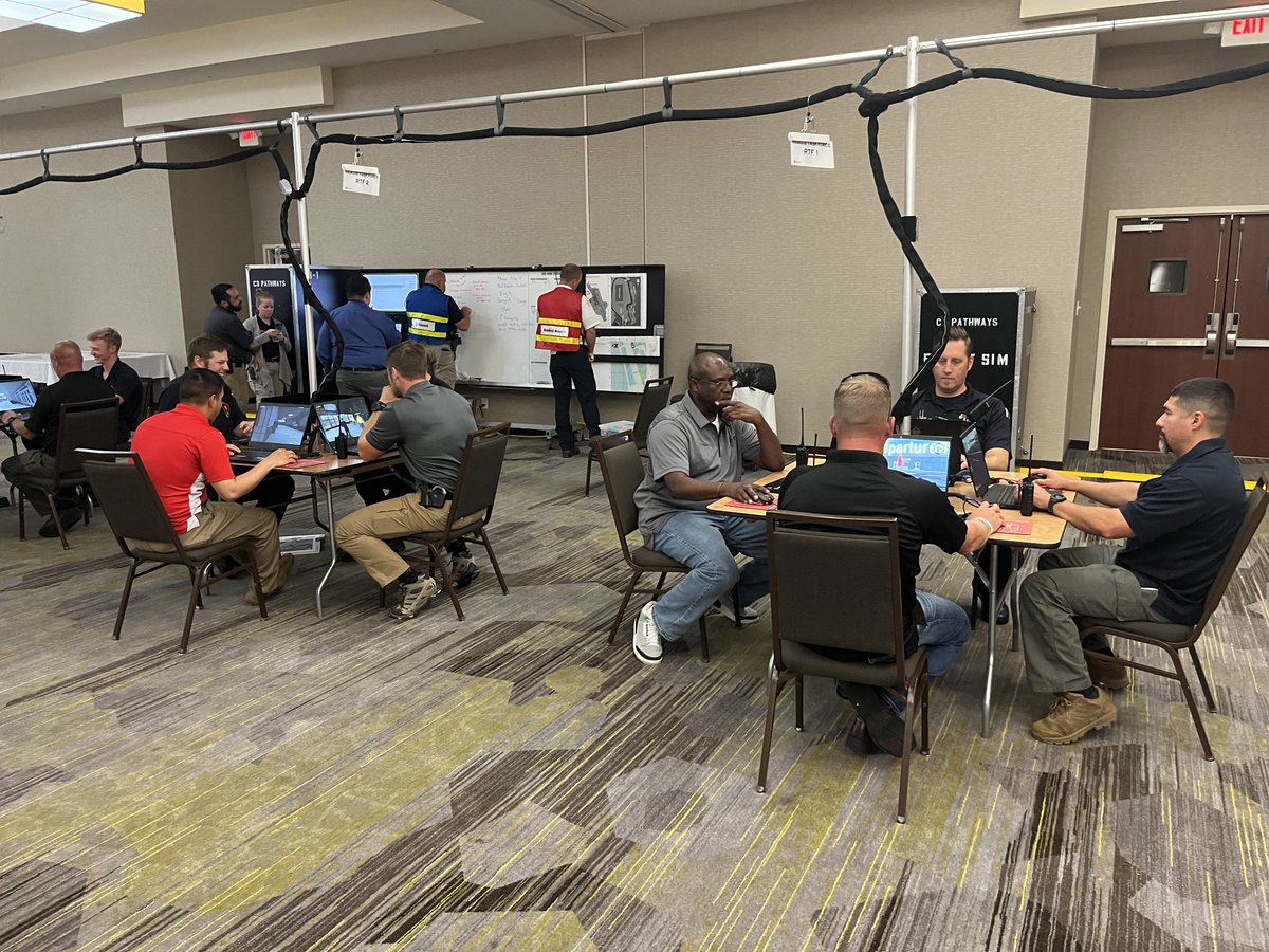 C3Pathways's tweet photo. The C3 Pathways Team is in Killeen, TX this week providing the 3-Day Active Shooter Incident Management Advanced course. Thank you City of Killeen, Texas Emergency Management, Police, and Fire Departments for hosting! @TEEX_NERRTC @alerrtcenter @CityofKilleen @KilleenPD https://t.co/V4XcnA5pNM