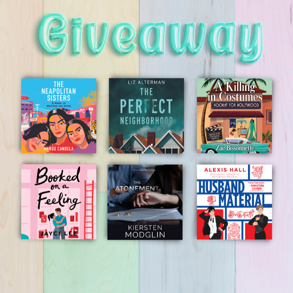 A new month means a new giveaway! Enter this month's giveaway for a chance to win these 6 audiobooks with the link in our profile! rafflecopter.com/rafl/display/6…?

#bookgiveaway #booktwt <a href="/authorjaycilee/">Jayci Lee</a> <a href="/LizAlterman/">Liz Alterman</a> <a href="/quicunquevult/">Alexis Hall (is not here) 🦄</a> <a href="/ZacBissonnette/">Zac Bissonnette</a> @MelanieDCarey <a href="/PaulJBellantoni/">Paul Bellantoni</a>