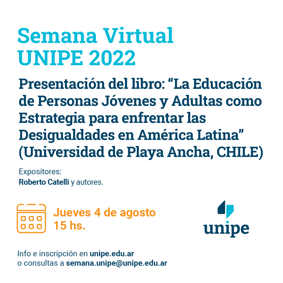 unipe_ar's tweet photo. Día 4‼️ 
#SemanaVirtual UNIPE 2022. Edición invierno ❄️

📆 4/08 ⏰15.00 hs. 

Te acercamos las actividades que dan comienzo al cuarto día de la Semana Virtual #UNIPE 👇

☑️ #FormaciónDocente
☑️ #PolíticaEducativa y #Territorios  
☑️ #Historia   
☑️ #PresentacionesEditorial https://t.co/3EBCSOSeZT