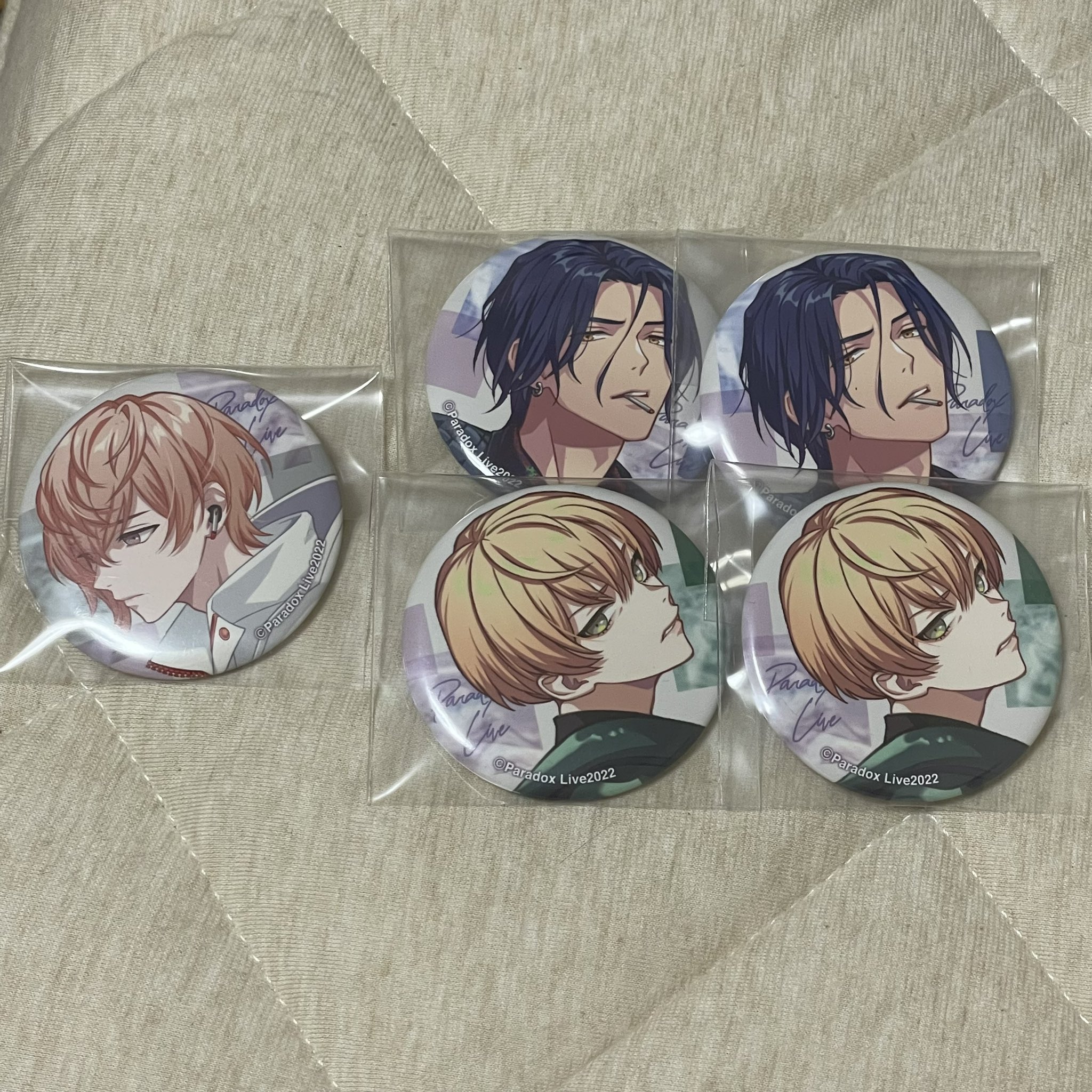 燕東夏 缶バッジver.18 パラライ FATE