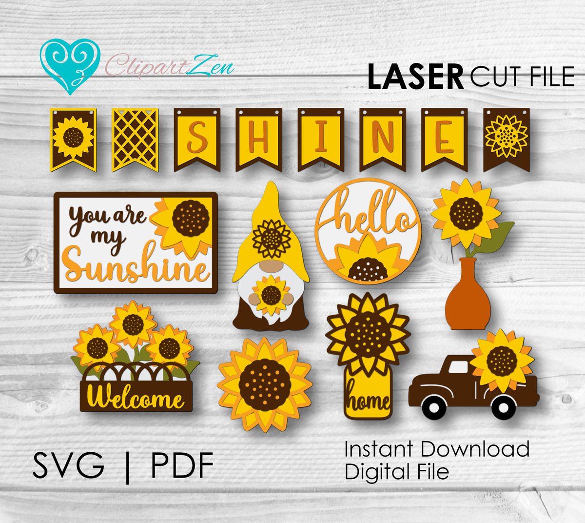 clipartzen's tweet photo. Excited to share the latest addition to my #etsy shop: Sunflower Tier Tray Svg, Sunflower Svg Bundle, Glowforge Svg, Laser Cut File, Summer Sign Svg, Tiered Tray Decor Bundle https://t.co/CQN97mNCmM #yellow #homeimprovement #brown #sunflowersvg #sunflowerlasersvg #sunf https://t.co/PBxRCKw3ti