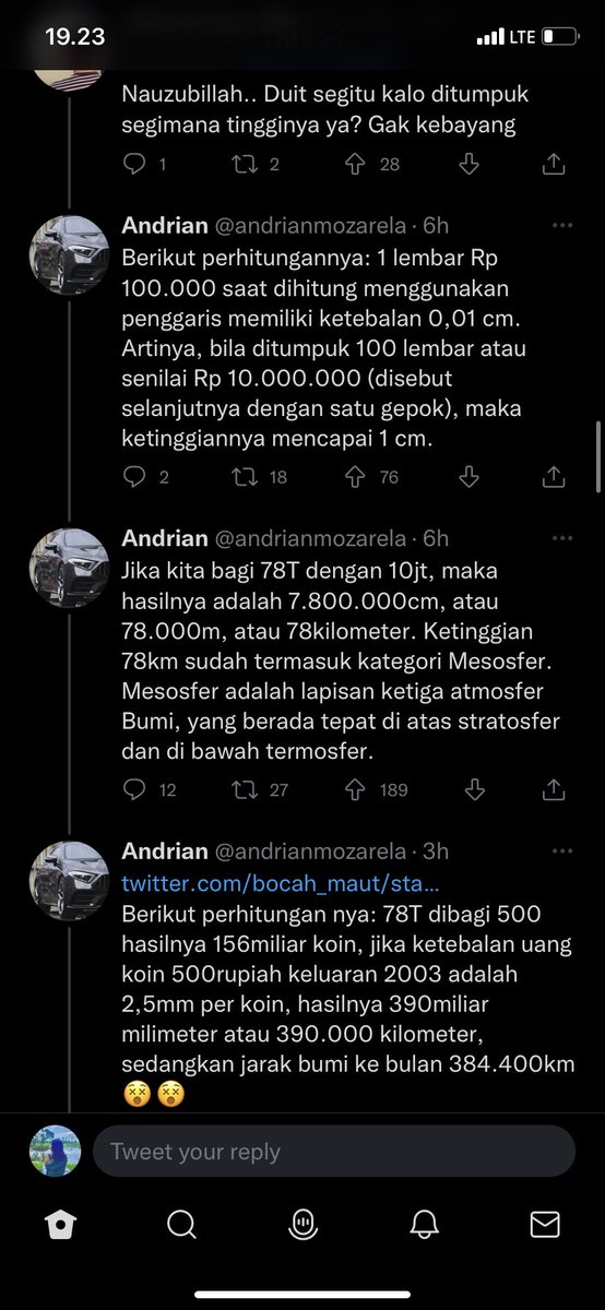 @catchmeupid emang udah paling bener main twitter, bahas korupsi sampe ke ketinggian nominal korupsinya 😆😆😆