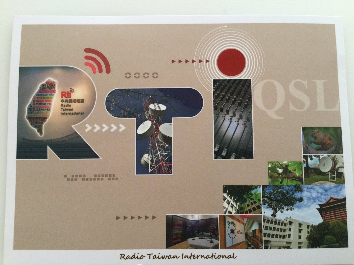 copallicus's tweet photo. @RadioTaiwan_DEU Gerade mein qsl empfangen. Danke! https://t.co/4kk1zEqT2W