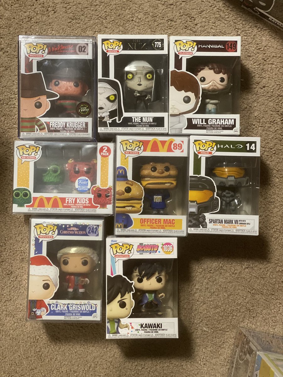 MayoTuck's tweet photo. Yesterdays mail call for Mayo had a wide variety #funko #funkopop #funkocollector #funkopops #funkofamily #funkoaddict #funkomania #funkopopvinyl #funkophotography #pop #originalfunko #popvinyl #funkocommunity #funkocollection #funkofunatic #marvel #funkopopcollection #horror https://t.co/Dasez89QKt
